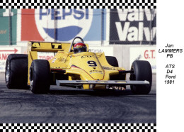 Jan Lammers  -  ATS D4 1981 - Grand Prix / F1