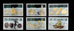 Bermuda 1992 Old Set Columbus Stamps (Michel 611/16) Nice MNH - Bermudes