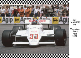 Jan Lammers  -  Theodore  TY02 1982 - Grand Prix / F1