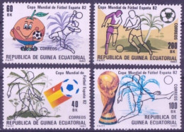 F-EX48949 GUINEA ECUATORIAL MNH 1982 CHAMPIONSHIP SOCCER FOOTBALL.  - 1982 – Espagne