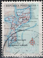 Mocambique - Landkarte (Mi.Nr.: 443) 1954 - Gest Used Obl - Mozambique