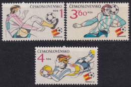 F-EX49089 CZECHOSLOVAKIA MNH 1982 SPAIN CHAMPIONSHIP SOCCER FOOTBALL.  - 1982 – Espagne