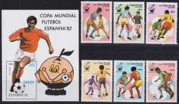 F-EX49092 CABO VERDE MNH 1982 WORLD CHAMPIONSHIP SOCCER FOOTBALL.  - 1982 – Espagne