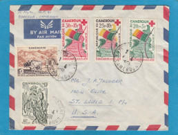 LETTRE  POUR ST. LOUIS,U.S.A.,1961. - Cameroun (1960-...)