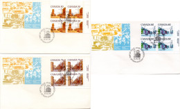 Canada, FDC, 1978, Michel 695 - 697 - Briefe U. Dokumente