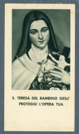 °°° Santino N. 8370 - S. Teresa Del Bambino Gesù °°° - Religión & Esoterismo