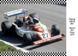 Patrick Neve  -  March  761  1977 - Grand Prix / F1