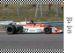 Patrick Neve  -  March  761  1977 - Grand Prix / F1