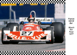 Patrick Neve  -  March  761  1977 - Grand Prix / F1