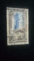 CEYLON- 1935-    6 C    DAMGALI    GEORGE V. TAÇ GİYME TÖRENİ - Sri Lanka (Ceylon) (1948-...)