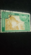 CEYLON- 1947-      25C    DAMGALI    GEORGE VI YEREL MOTİFLER - Sri Lanka (Ceilán) (1948-...)