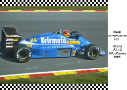 Huub Rothengatter  -  Osella FA1G  1985 - Grand Prix / F1