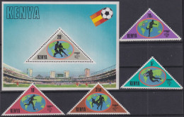 F-EX49107 KENYA MNH 1982 SPAIN SOCCER FOOTBALL WORLD CHAMPIONSHIP.  - 1982 – Espagne