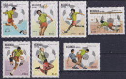 F-EX49113 NICARAGUA MNH 1982 SPAIN SOCCER FOOTBALL WORLD CHAMPIONSHIP.  - 1982 – Spain