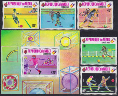 F-EX49118 NIGER 1982 MNH SPAIN SOCCER CHAMPIONSHIP FOOTBALL.  - 1982 – Spain