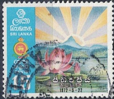 Sri Lanka - Tag Der Unabhängigkeit (MiNr: 425) 1972 - Gest Used Obl - Sri Lanka (Ceylon) (1948-...)