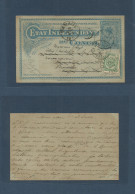 BELGIAN CONGO. 1917 (June 22) Boma - Belgium, Manage (13 Aug) Fwded To Bruxelles (14 Aug) With 5 Cts Green. 15c Blue Sta - Andere & Zonder Classificatie