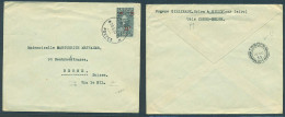 BELGIAN CONGO. 1933 (28 Sept). Uele / Nbele - Switzerland. 2fr Single Stamp Env Routed Via Le Nile River And Superb Lond - Other & Unclassified