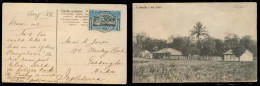 BELGIAN CONGO. 1912 (12 Nov). Inongo - UK. Fkd View Cds. Rio Jurua. - Other & Unclassified