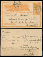 BELGIAN CONGO. 1911 (28 March). Ikenge - Coquilhatville - Belgium. VF. - Other & Unclassified