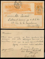 BELGIAN CONGO. 1911 (28 March). Ikenge - Coquilhatville - Belgium. VF. - Otros & Sin Clasificación