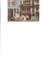 Romania -  Maximum Postcard 1966 -   Painting By Gheorghe Petrascu-  " Molibieri Palace " - Cartes-maximum (CM)