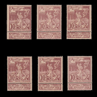 BELGIUM.1896/7.St.Michael & Satan.10c.6 Stamp.Scott 81.MNH. - 1894-1896 Exhibitions