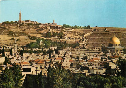 Israel - Jérusalem - Vieille Ville - Mont Des Oliviers - Jardin De Gethsemani Et Mosquée D'Omar - Vue Aérienne - CPM - C - Israele