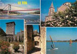 07 - Le Teil - Multivues - Planche à Voile - Fleurs - CPM - Voir Scans Recto-Verso - Le Teil