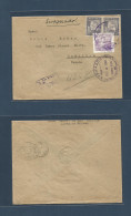 BOLIVIA. 1940. La Paz - Canada, Hamilton (6 March) Registered Multifkd Env. Via USA. - Bolivie