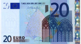 MALTA 20 F R027 UNC DRAGHI - 20 Euro