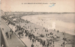 FRANCE - Les Sables D'Olonne (Vendée) - Vue Générale De La Plage - Animé - Vue Sur La Mer - Carte Postale Ancienne - Sables D'Olonne