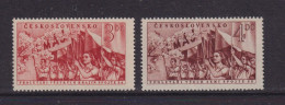 CZECHOSLOVAKIA  - 1952  Labour Day Set   Never Hinged Mint - Neufs