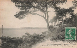 FRANCE - Dinard - Le Chemin De Ronde à La Vicomté (au Loin St Servan) - Carte Postale Ancienne - Dinard