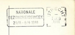 Semaine Nationale De La Santé 1981.  EUROPA (Cloches)  2 Photos Recto-verso - Cartas & Documentos