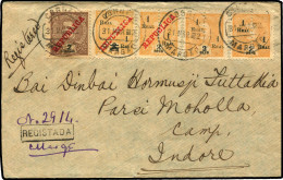 Portugiesisch Indien, 1912, 230, 237/38, 261, Brief - Portugiesisch-Indien