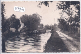 SAINT-LEGER-SUR-DHEUNE- CANAL DU CENTRE- CIM- UNE PENICHE - Autres & Non Classés