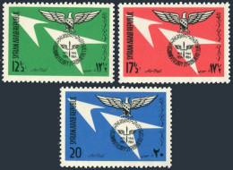 Syria C324-C326,MNH.Michel 881-883. Syrian Bestehen Air Club-10.1964. - Syria