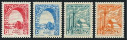 Syria 421-424,MNH. Mi 779-782. Water Wheel,Hama;Khaled Ibn El Walid Mosque,1962. - Syria