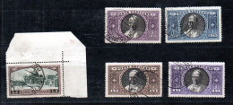 Vatikan 1933 Freimarken 30/34 Papst Pius XI Schon Gebraucht - Used Stamps