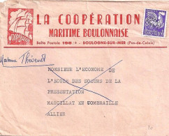 PREO N° 119 S/L. DE ETS LA COOPERATION MARITIME/BOULOGNE S MER - 1953-1960