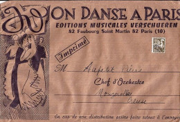 PREO N° 107 S/GRANDE ENV. DES EDITIONS MUSICALES/PARIS - 1953-1960