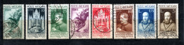 Vatikan 1936 Satz 51/58 Weltausstellung Der Katholische Presse Gebraucht - Used Stamps