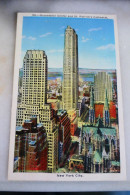 104: - Rockefeller Center And St. Patrick's Cathedral - New York City Irving Underhill Made In USA - Plaatsen & Squares
