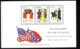 1989479195 1995 SCOTT 971A (XX) POSTFRIS MINT NEVER HINGED - MILITARY UNIFORMS - BOOKLET PANE - Unused Stamps