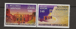 1998 MNH Greece Mi 1978-79-C Postfris** - Neufs