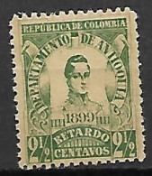 COLOMBIE   -   ANTIOQUIA   -   1899 .  Y&T N° 1**.   Pour Lettres En Retard - Colombia