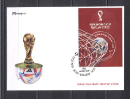 Azerbaidjan 2022- FIFA World Cup Qatar 2022 FDC - Azerbaiján