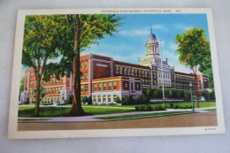 PITTSFIELD HIGH SCHOOL, MASSACHUSETTES 107 C.W HUGHES & CO. MECHANICVILLE NY - Autres & Non Classés