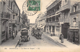 14-TROUVILLE- LA ROUTE DE TOUQUES - Trouville